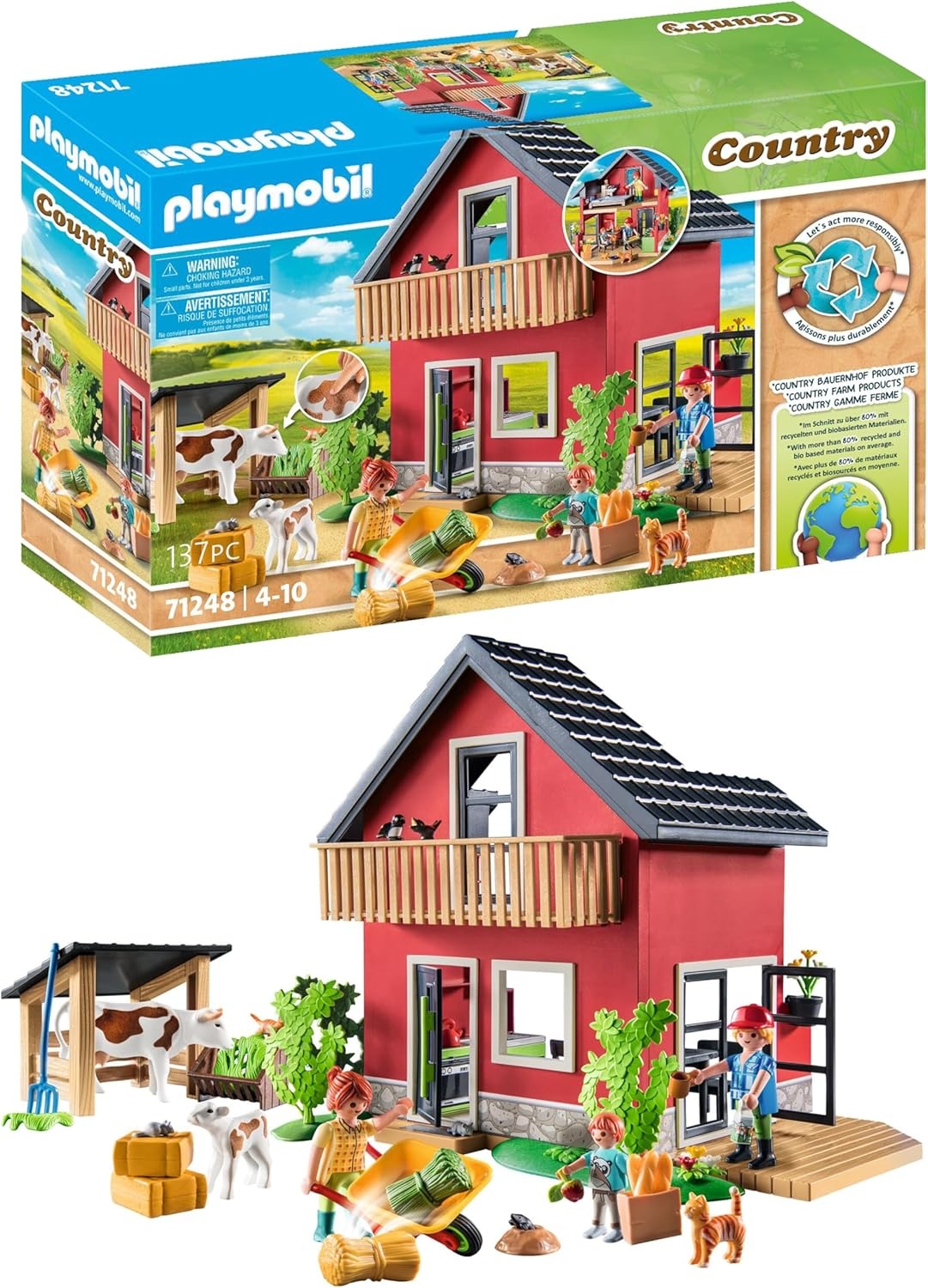 Playmobil 71248 Country Boerderij, Multi kleuren,Eén maat