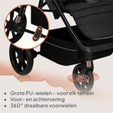 Lionelo Mira Kinderwagen Groen – Lichtgewicht wandelwagen tot 22 kg
