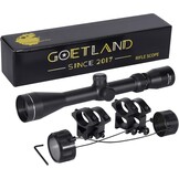 Goetland Richtkijkers 3-9x40 SFP Crosshair R4 met Montageringen voor Luchtbuks en Airsoft
