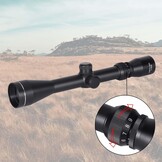 Goetland Richtkijkers 3-9x40 SFP Crosshair R4 met Montageringen voor Luchtbuks en Airsoft