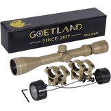 Goetland Richtkijkers 3-9x40 SFP Crosshair R4 met Montageringen voor Luchtbuks en Airsoft