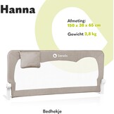 Lionelo Hanna Bedhekje 150x66 cm - 53% Korting