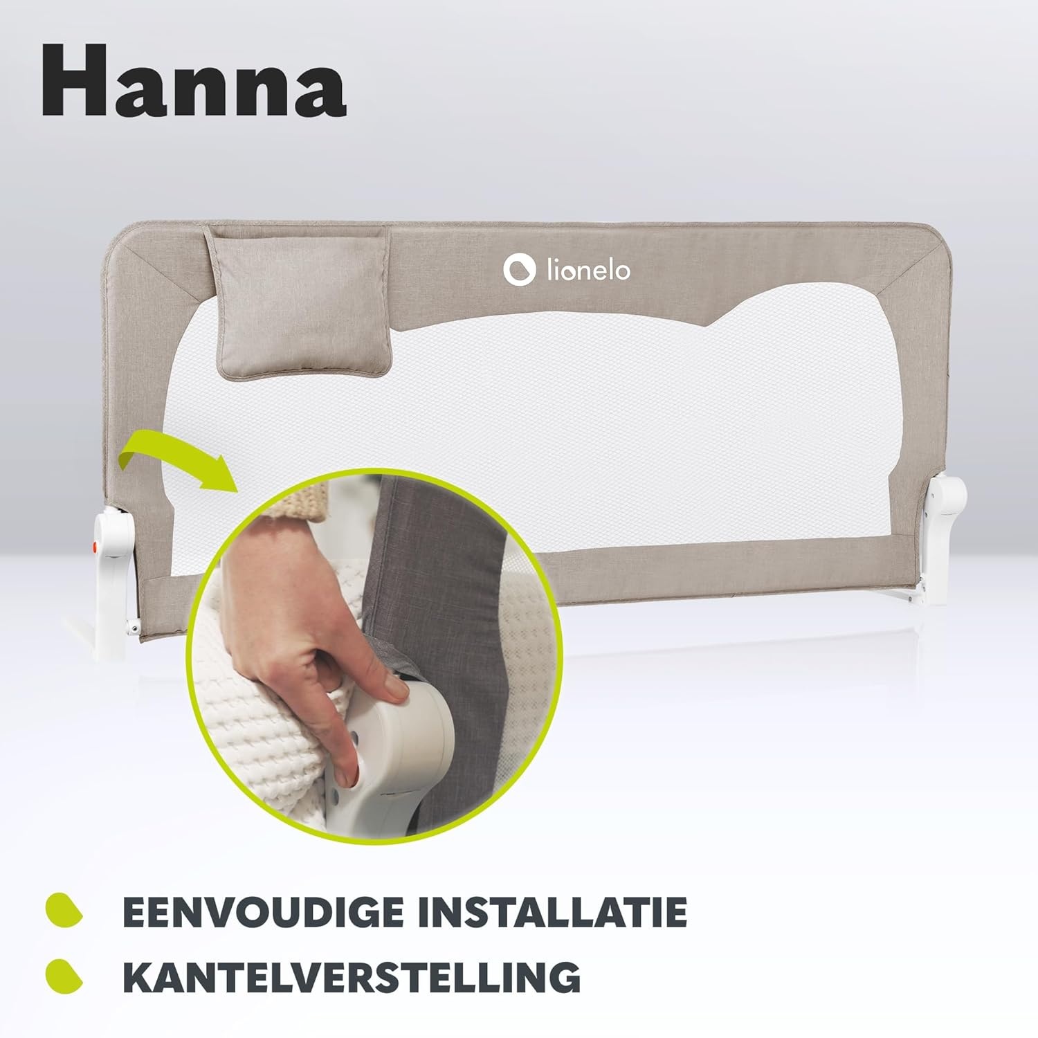 Lionelo Hanna Bedhekje 150x66 cm - 53% Korting