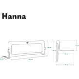 Lionelo Hanna Bedhekje 150x66 cm - 53% Korting