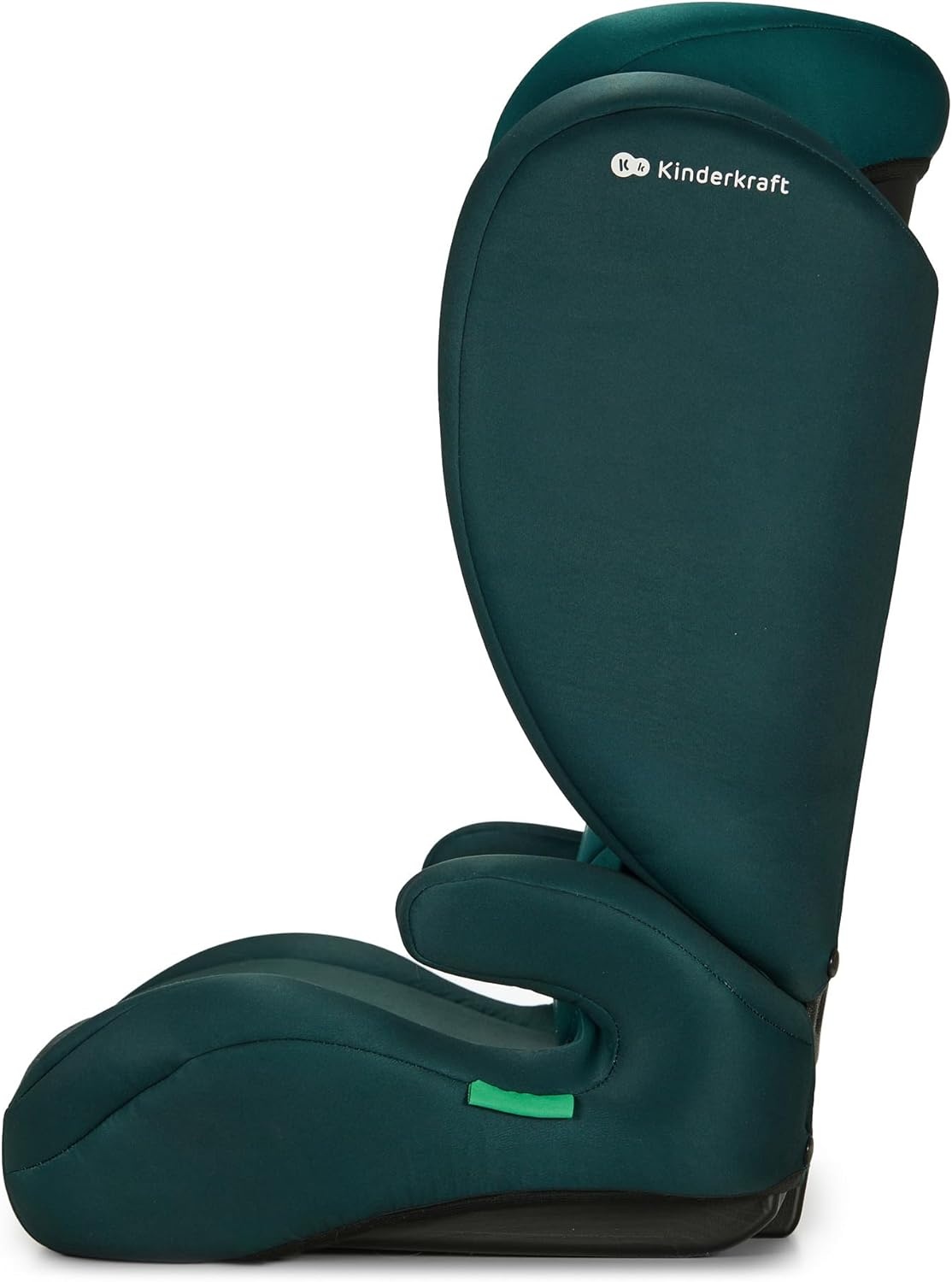 Kinderkraft I-SPARK Baby-autostoeltje i-Size Groep 2/3 100-150 cm, van 3,5 tot 12 jaar, 15 tot 36 kg, licht (4,5 kg), 3-puntsgordel, Zijbescherming, Groente