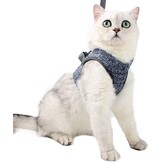 Lianzimau Katten Tuigje met Lijn - Ultralicht en Ontsnappingsbestendig