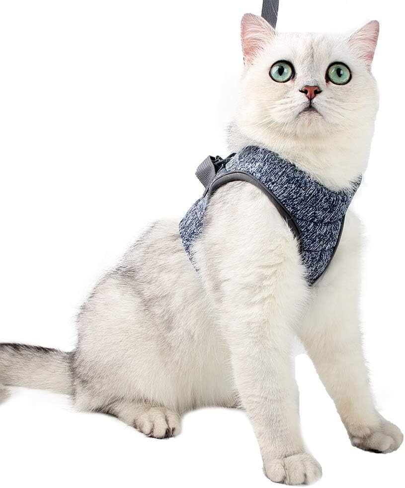 Lianzimau Katten Tuigje met Lijn - Ultralicht en Ontsnappingsbestendig