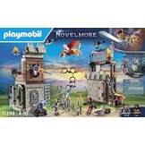 PLAYMOBIL Novelmore 71298 Novelmore vs. Burnham Raiders - Toernooi arena, episch gevecht tussen de Novelmore ridder Arwynn en Burnham Raider Dash, speelgoed voor kinderen vanaf 4 jaar