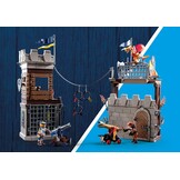 PLAYMOBIL Novelmore 71298 Novelmore vs. Burnham Raiders - Toernooi arena, episch gevecht tussen de Novelmore ridder Arwynn en Burnham Raider Dash, speelgoed voor kinderen vanaf 4 jaar