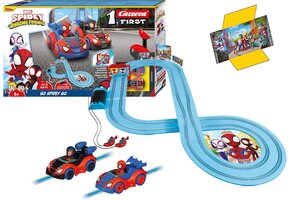 Racebaanset Spidey Go Webs Go 2 spelers 3+ met korting