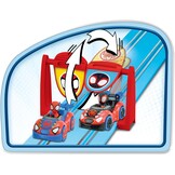 Carrera First Spidey Go Webs Go 20063050 Racebaanset, auto voor racebaan, racebanen en gelicentieerde slotcars, tot 2 spelers, voor kinderen vanaf 3 jaar en volwassenen