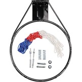 Dripex Basketbalring 45 cm met Net - Wandmontage