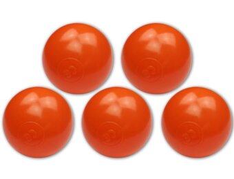 Ballenbak ballen oranje (70mm) 500 stuks