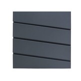 Brievenbus Modern Antraciet - 37x37x10 cm