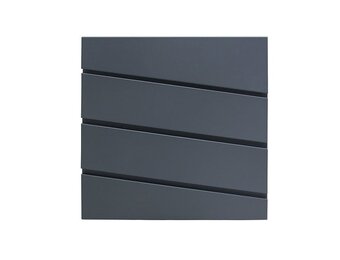 Brievenbus Modern Antraciet - 37x37x10 cm