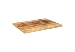 Massief Mangohouten Tafelblad (90x70cm) - 34% Korting!