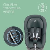 Maxi-Cosi Pearl 360 i-Size Autostoel, 3 maanden - 4 jaar (61-105 cm), 360 Draaibare Autostoel, Met één hand draaibaar, ClimaFlow, Easy-in harnas, G-CELL-technologie, Authentic Graphite