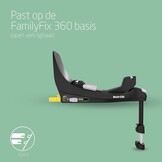 Maxi-Cosi Pearl 360 i-Size Autostoel, 3 maanden - 4 jaar (61-105 cm), 360 Draaibare Autostoel, Met één hand draaibaar, ClimaFlow, Easy-in harnas, G-CELL-technologie, Authentic Graphite