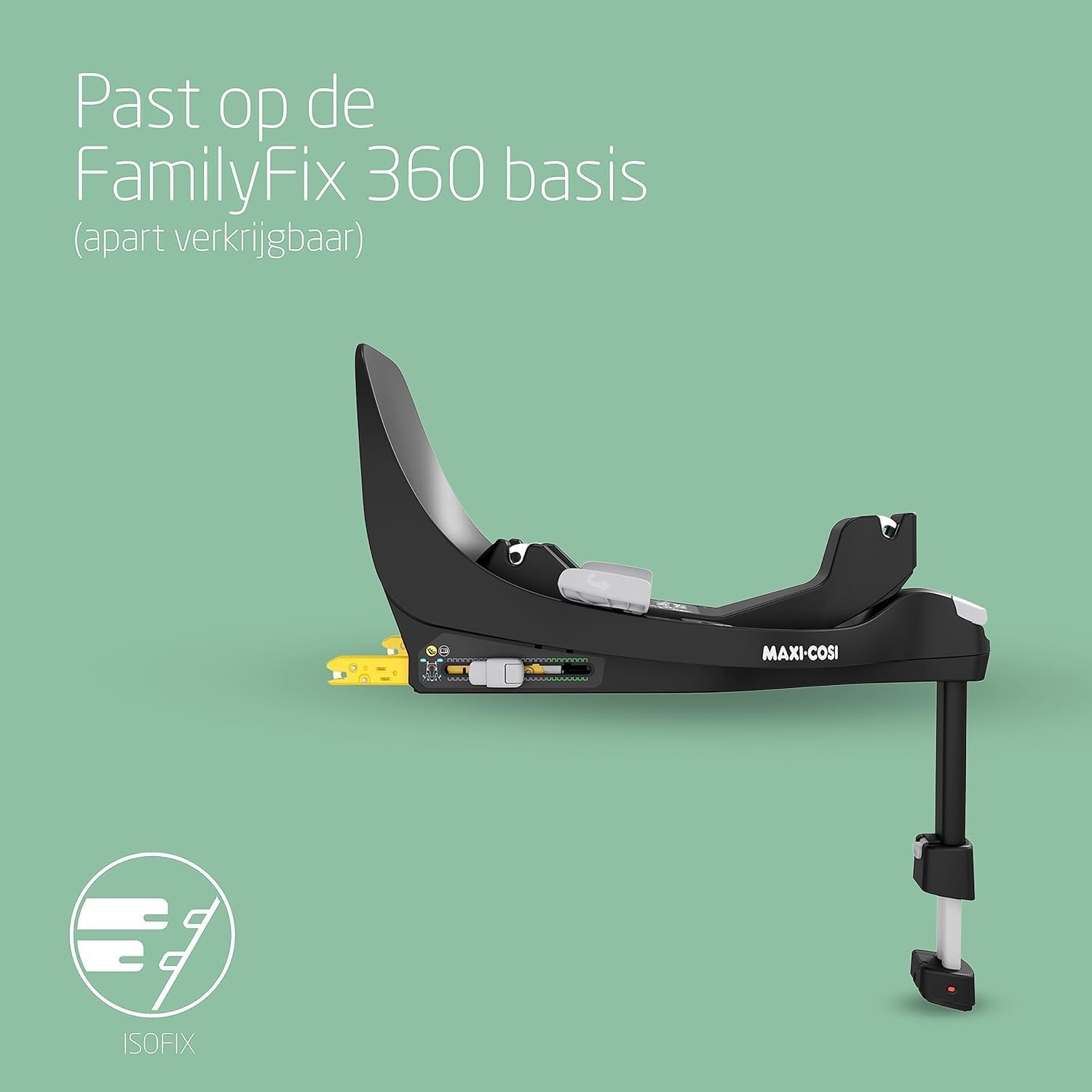 Maxi-Cosi Pearl 360 i-Size Autostoel, 3 maanden - 4 jaar (61-105 cm), 360 Draaibare Autostoel, Met één hand draaibaar, ClimaFlow, Easy-in harnas, G-CELL-technologie, Authentic Graphite