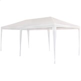 Aktive Garden 53992 paviljoen van kunststof, wit, 300 x 600 x 255 cm, met stalen buizen