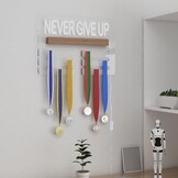 Ammonite Light up Medal Hanger Display, Houder Rack voor Awards of Linten, Sport Thema Lint Houder voor Muur, Gelaagd Award Rack