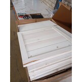 vidaXL Tuinbox 150x50x56,5 cm massief vurenhout wit