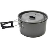 Kampeer Kookset 2-3 Pers. | 3-delig | Geanodiseerd Aluminium | 39% Korting
