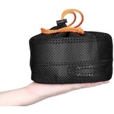 JZK camping kookgereiset, 2 - 3 personen, opvouwbare camping pannenset, steelpan, pan, theepot voor buiten, picknicken, kamperen en wandelvakanties