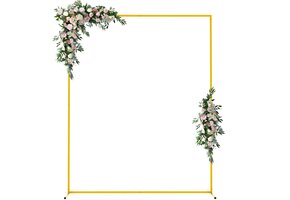 Gouden Backdrop Standaard 200x150 cm - Feest/Bruiloft Decoratie (53% Korting)