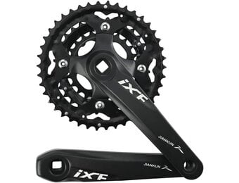 CYSKY Crankstel 3 x 9/10 versnellingen 170 mm 104/64 BCD crankset 44-32-22T/42-32-24T crankstel voor racefiets MTB BMX compatibel met Shimano, SRAM, FSA, Gaint