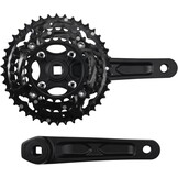 CYSKY Crankstel 3 x 9/10 versnellingen 170 mm 104/64 BCD crankset 44-32-22T/42-32-24T crankstel voor racefiets MTB BMX compatibel met Shimano, SRAM, FSA, Gaint