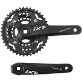 CYSKY Crankstel 3 x 9/10 versnellingen 170 mm 104/64 BCD crankset 44-32-22T/42-32-24T crankstel voor racefiets MTB BMX compatibel met Shimano, SRAM, FSA, Gaint