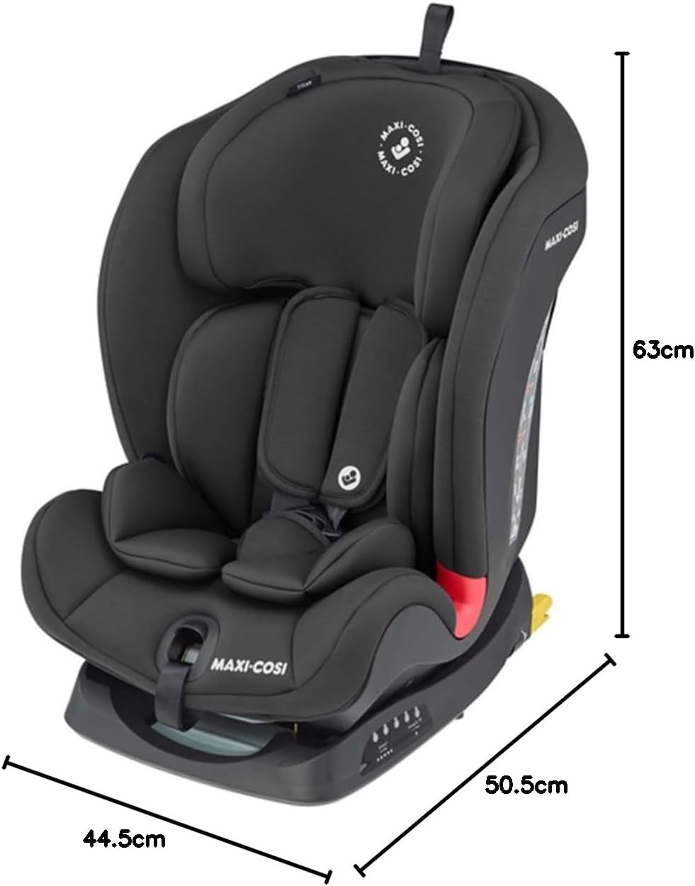 Maxi-Cosi Titan Autostoeltje Groep 1/2/3 - ISOFIX - Basic Black