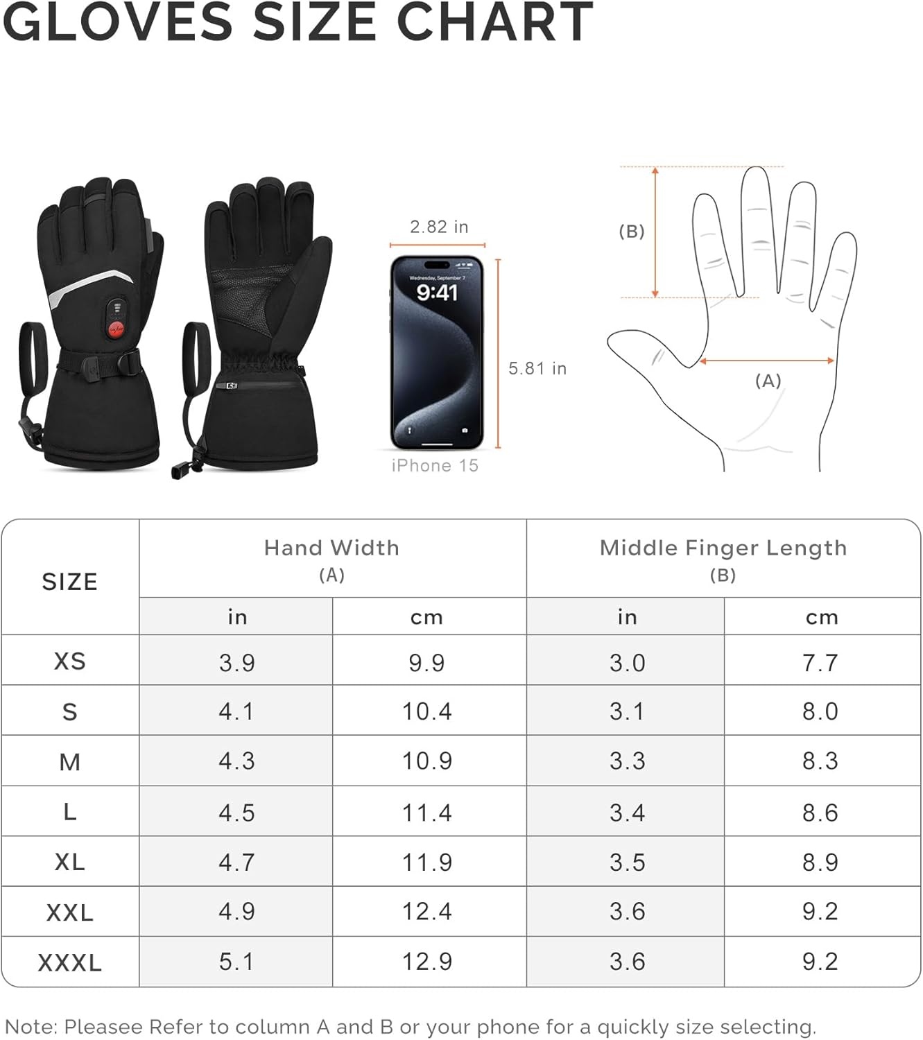day wolf Verwarmde handschoenen, winterwarme handschoenen, skiën, wanten voor heren en dames, paardrijden, jagen, wandelen, motorrijden, handwarmers