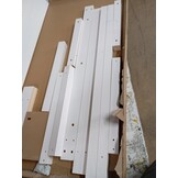 vidaXL Salontafel Grenenhout Wit - 69% Korting!