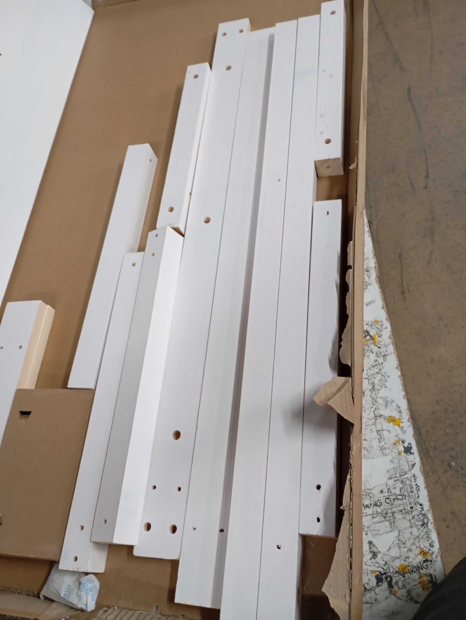 vidaXL Salontafel Grenenhout Wit - 69% Korting!