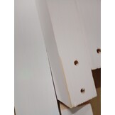 vidaXL Salontafel Grenenhout Wit - 69% Korting!