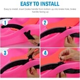 Ski Remgrepen Clip (1 Paar) Zwart | 70% Korting