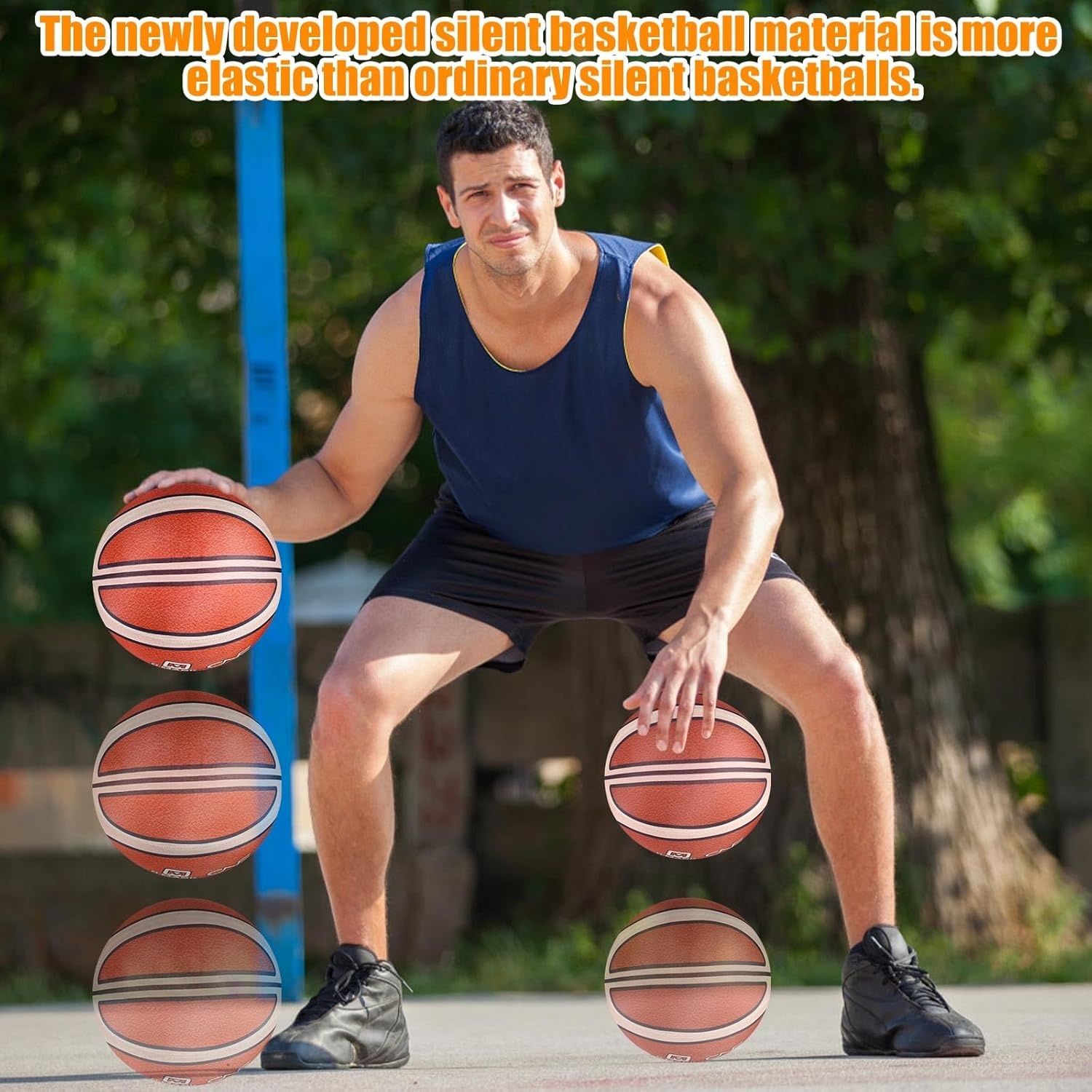 Stille Basketbal Maat 7 - Ideaal voor Binnentraining