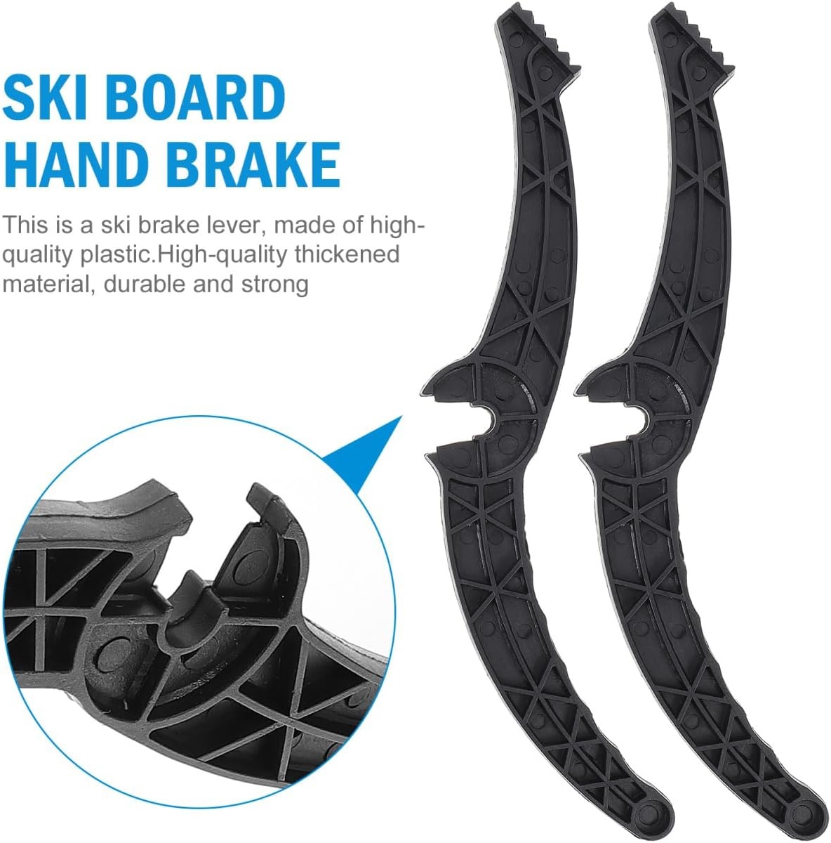 Ski Remgrepen (1 Paar) - 70% Korting! Duurzaam Plastic