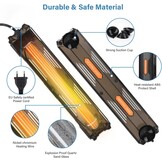 hygger Aquarium Verwarmer 800W met Externe Digitale LCD Controller voor Aquaria van 490-980L