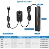 hygger Aquarium Verwarmer 800W met Externe Digitale LCD Controller voor Aquaria van 490-980L