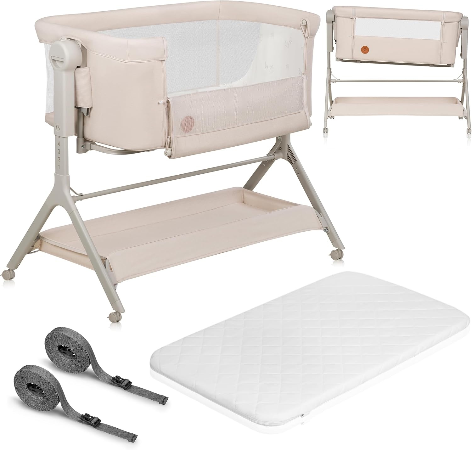 Babybed 3-in-1 Co-sleeper Wieg 0-6 Maanden - 30% Korting