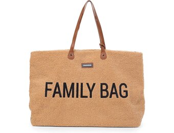 Luiertas/Reistas Grote Inhoud, Teddy Beige, Met Extra Tasje