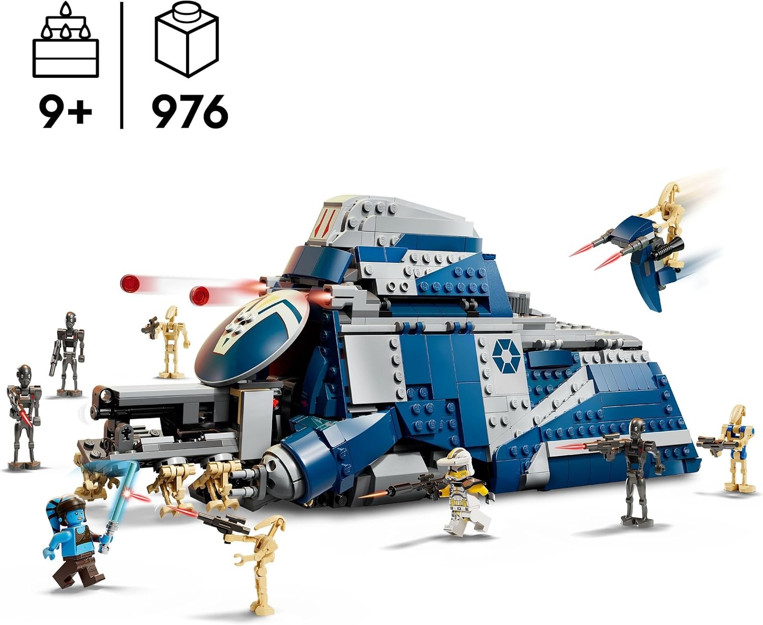LEGO Star Wars Separatist MTT 75% Korting - 976 Delen