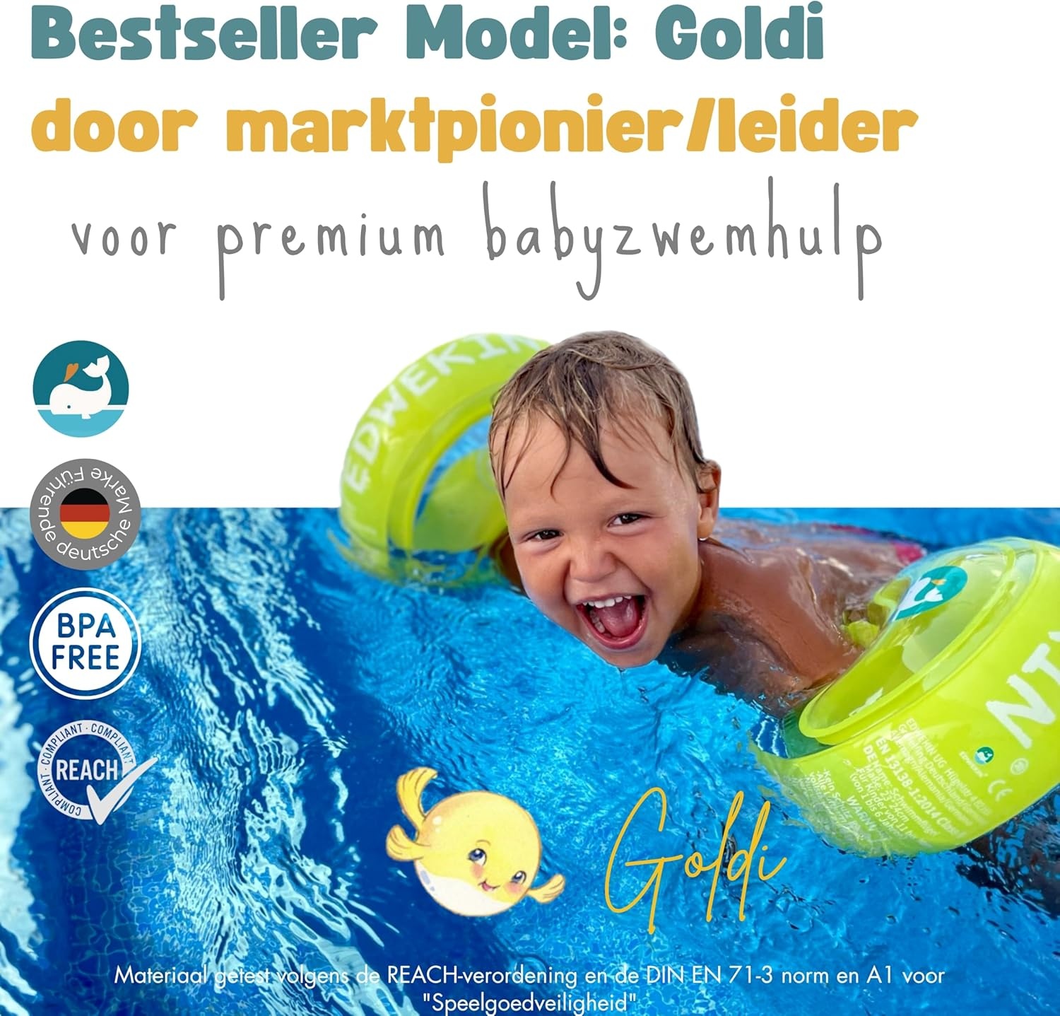 Zwemvleugeltjes Kinderen 1-6 Jaar | 33% Korting
