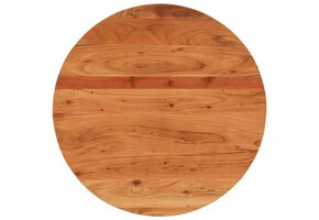 Rond Tafelblad Massief Acaciahout Ø 80 cm - 35% Korting