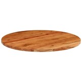 Rond Tafelblad Massief Acaciahout Ø 80 cm - 35% Korting