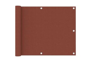 Terracotta Balkonscherm Oxford Stof 75x300 cm - 38% Korting
