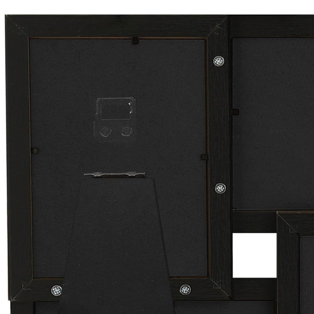 Zwarte Fotolijst voor 4x (13x18 cm) Foto's, MDF